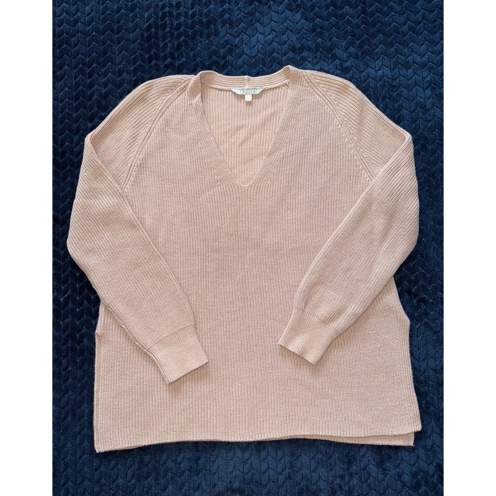 Athleta Women's Blush Pink V-Neck Sweater